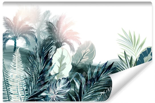 Muralo, Fototapeta do salonu 3D, tropikalne liście, natura, 315x210 cm Muralo