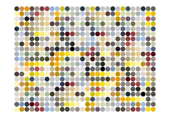 Murando, Fototapeta, Colored polka dots, 270x350 cm Murando