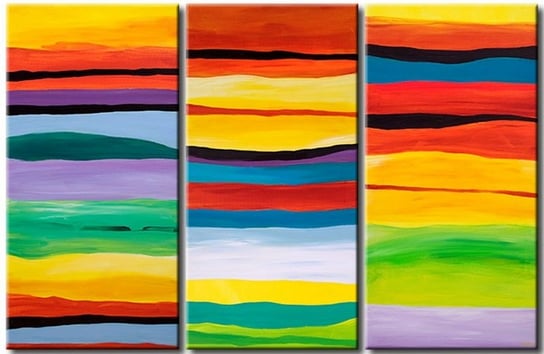 Murando, Obraz, Kolorowy krajobraz, 120x80 cm Murando