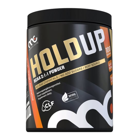 MUSCLE CLINIC HOLD UP BCAA 400G pomarańcza Muscle Clinic