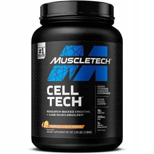 Muscletech Cell-Tech 1360G Kreatyna Bcaa Carbo Muscletech