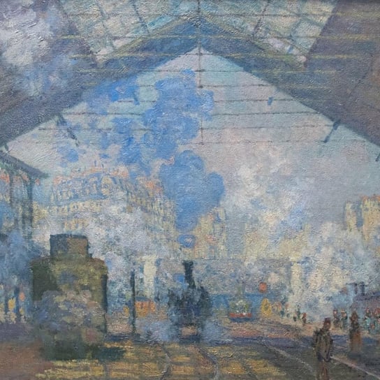 Musée d’Orsay #6 - Claude Monet, Dworzec Saint Lazaire - Przed obrazem - podcast Żelazińska Joanna