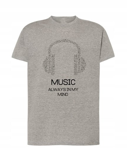 Music Always in my Mind T-shirt Logo Rozm.L Inna marka