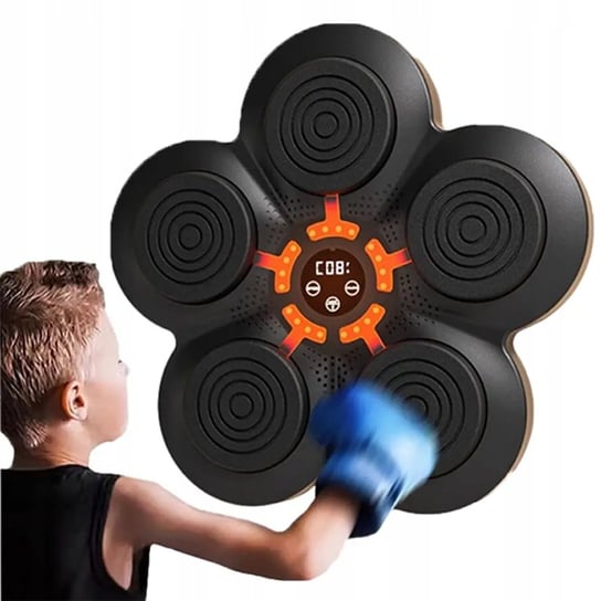 MUSIC BOXING MACHINE BLUETOOTH TRENINGOWA TARCZA BOKSERSKA ZRĘCZNOŚCIOWA Inna marka