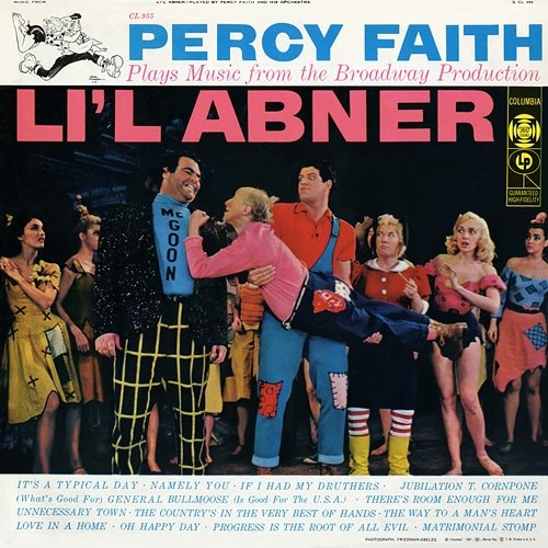 Music From The Broadway Production "Lil Abner" Percy Faith & His Orchestra