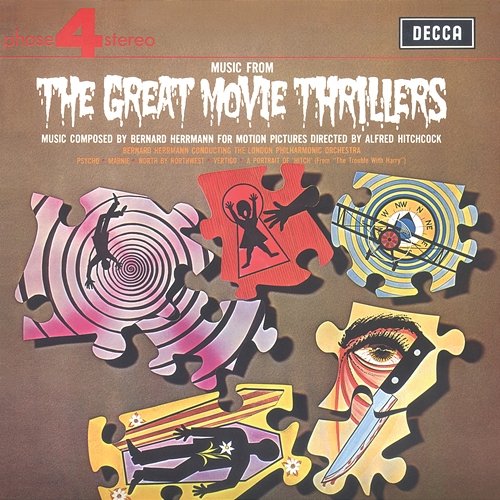 Music From The Great Movie Thrillers London Philharmonic Orchestra, Bernard Herrmann