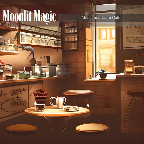 Music in a Calm Cafe Moonlit Magic