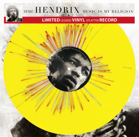 Music Is My Religion (kolorowy winyl) Hendrix Jimi