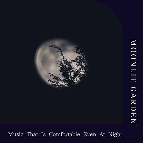 Music That Is Comfortable Even at Night Moonlit Garden