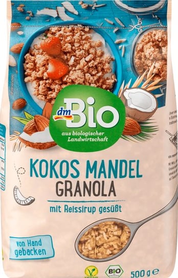 Musli owsiane granola DM BIO kokos i migdały, 500 g DM