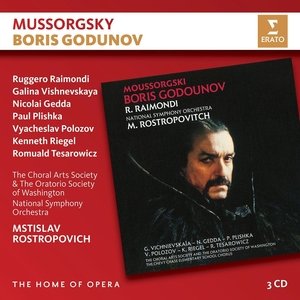 Mussorgsky: Boris Godunov Rostropovich Mstislav, The Oratorio Society of Washington, Choral Arts Society of Washington, National Symphony Orchestra