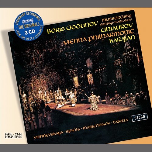 Mussorgsky: Boris Godunov Nicolai Ghiaurov, Wiener Philharmoniker, Herbert Von Karajan