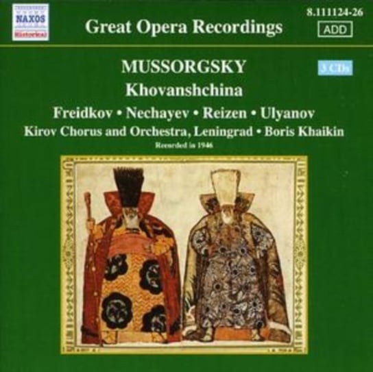 Mussorgsky: Khovanschina Various Artists