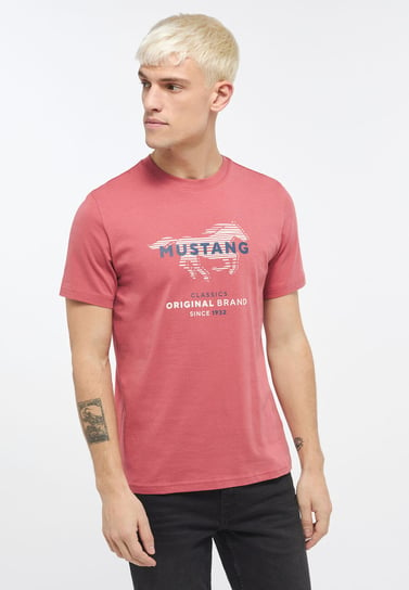 Mustang Alex C Print Męski T-Shirt Koszulka Logo Nadruk 1013828 8268-Xl Inna marka