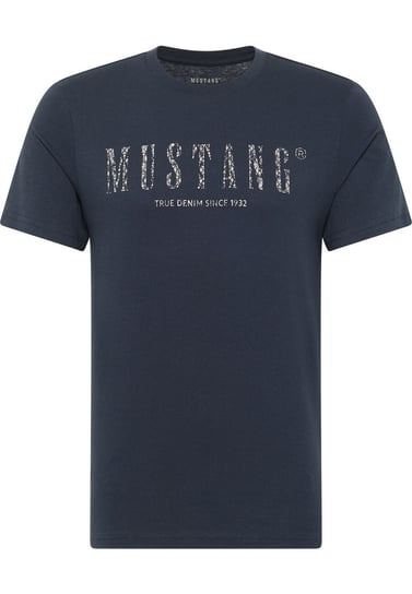 Mustang Alex C Print Męski T-Shirt Koszulka Logo Nadruk Outer Space 1013535 5330-4Xl Inna marka