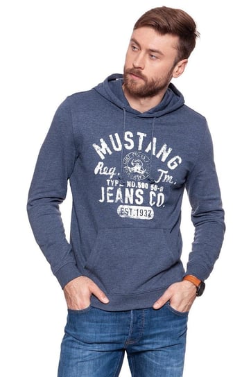 Mustang, Bluza męska, Hoody 1007642 5370, rozmiar XL Mustang