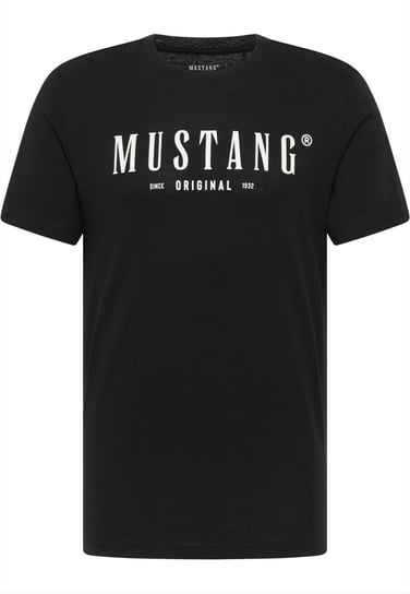 Mustang Czarny Męski T-Shirt Koszulka Bluzka L Mustang