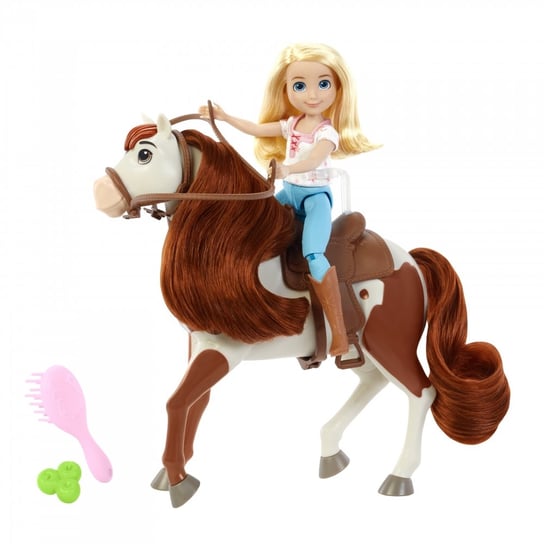 Mustang: Duch wolności Abigail i Bumerang Lalka + koń Mustang