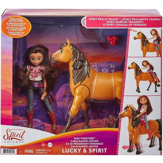 Mustang: Duch wolności Lucky i Duch Wspólna jazda Zestaw Mustang: Duch wolności Spirit