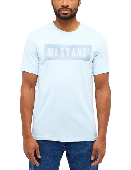 MUSTANG NIEBIESKA KOSZULKA MĘSKA T-SHIRT BLUZKA M Inna marka