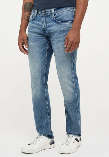 Mustang Oregon Tapered Męskie Spodnie Jeansowe Jeansy Denim Blue 1012939 5000 313-W35 L30 Inna marka