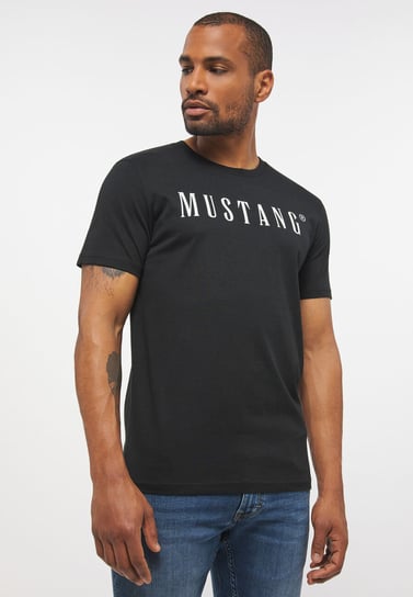 Mustang Style Alex C Logo Tee Męski T-Shirt Koszulka Nadruk Black 1013221 4142-6Xl Inna marka
