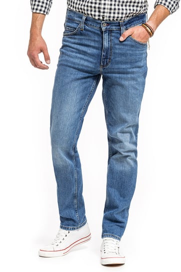 Mustang Tramper Tapered Męskie Spodnie Jeansowe Jeansy Denim Blue 1014043 5000 682-W33 L34 Inna marka