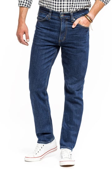 Mustang Tramper Tapered Męskie Spodnie Jeansowe Jeansy Denim Blue 1014044 5000 980-W33 L36 Inna marka