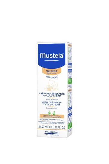 Mustela Bebe-Enfant, krem odżywczy z Cold Cream, 40 ml Laboratoires Expanscience