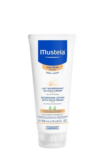 Mustela bebe, mleczko odżywcze z cold cream do ciała, 200 ml Mustela