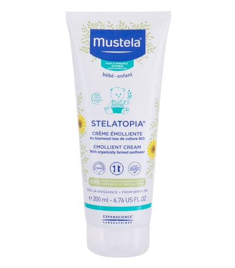 Mustela Bebe Stelatopia Emollient Cream krem na dzień dla dzieci 200 ml Mustela