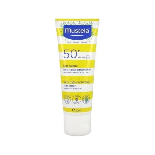 Mustela, Mleczko przeciwsłoneczne, SPF 50+, 40ml Mustela