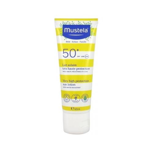 Mustela, Mleczko przeciwsłoneczne, SPF 50+, 40ml Mustela