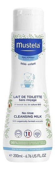 Mustela, No Rinse Cleansing Milk, Mleczko do ciała, 200 ml Mustela