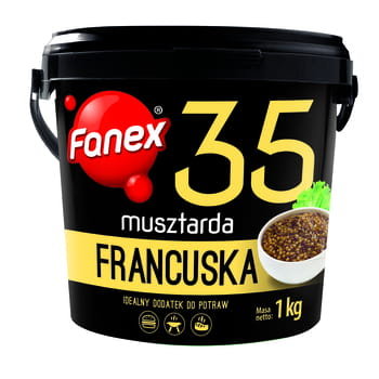 Musztarda francuska Fanex 1kg Fanex