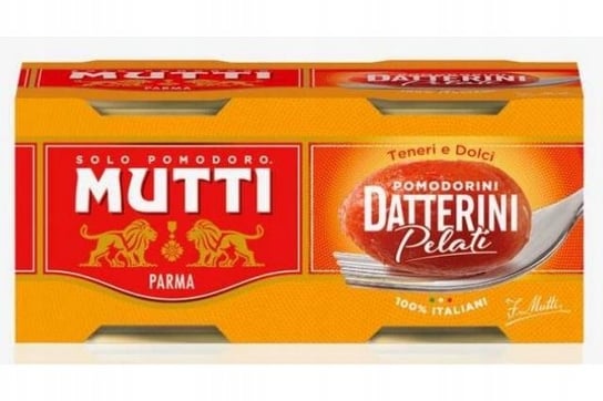 MUTTI Datterini Pelati 2x220g pomidorki bez skórki Mutti