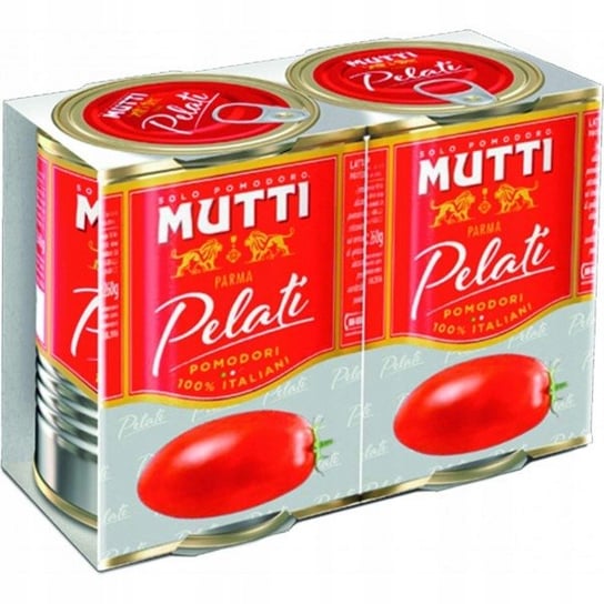 Mutti Pelati 2X400G Pomidory Bez Skórki Mutti