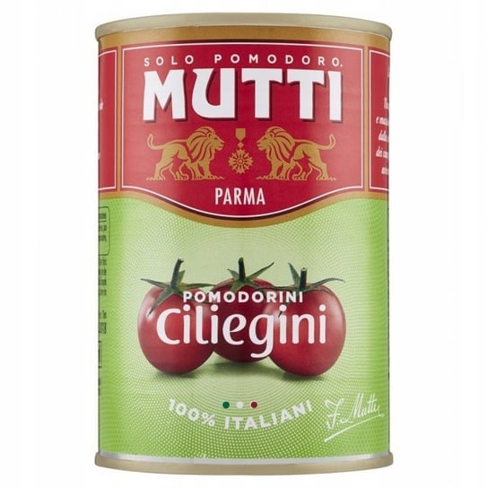 Mutti Pomidorki Koktajlowe Bez Skórki 400 G Włochy Mutti