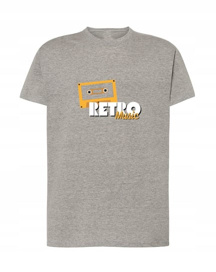 Muzyczny T-Shirt nadruk kaseta RETRO Music r.XS Inna marka