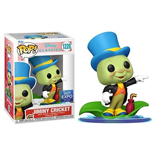 Muzyka pop! Pinocho 1228 - Jiminy Cricket on Leaf wydanie specjalne Funko