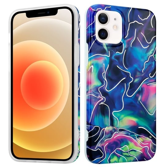 MX MARBLE IPHONE 11 PRO MAX NAVY / GRANATOWY Maxximus