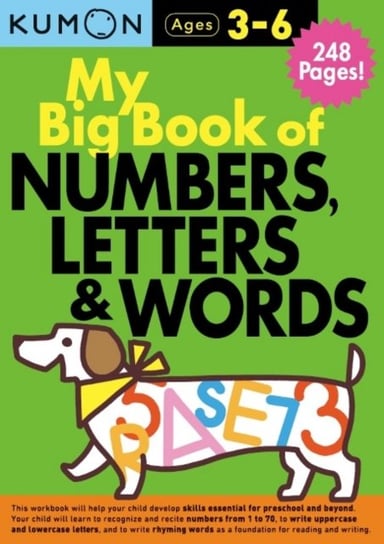 My Big Book of Numbers, Letters and Words Bind Up Kumon Publishing