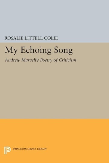 My Echoing Song Colie Rosalie Littell