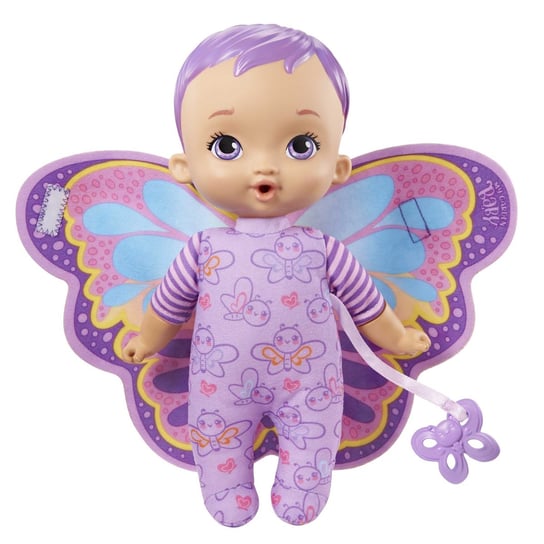 My Garden Baby Bobasek-Motylek Miękka lalka fioletowa My Garden Baby