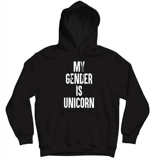 My Gender Is Unicorn Bluza P��e�� Jednoro��ec GILDAN