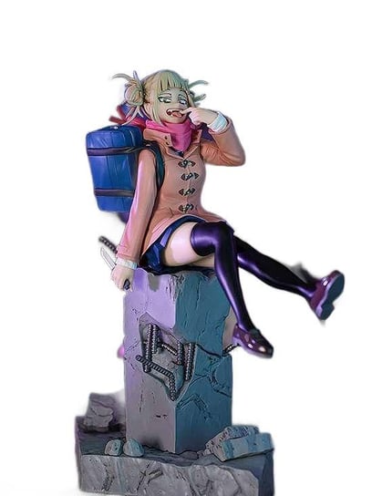 my hero academia - himiko toga - figurka tenitol 18cm furyu