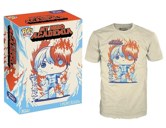 my hero academia - todoroki - t-shirt pop (m) Funko