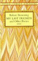 My Last Duchess and Other Poems Browning Robert, Dover Thrift Editions