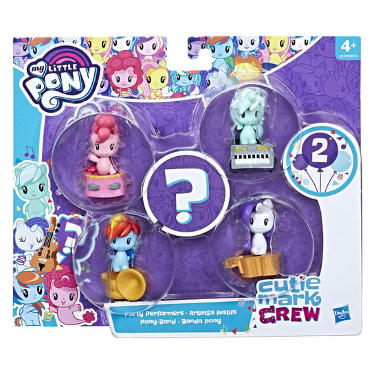 My Little Pony, Cutie Mark Crew, figurki Party Performers, E0193/E2729 Hasbro