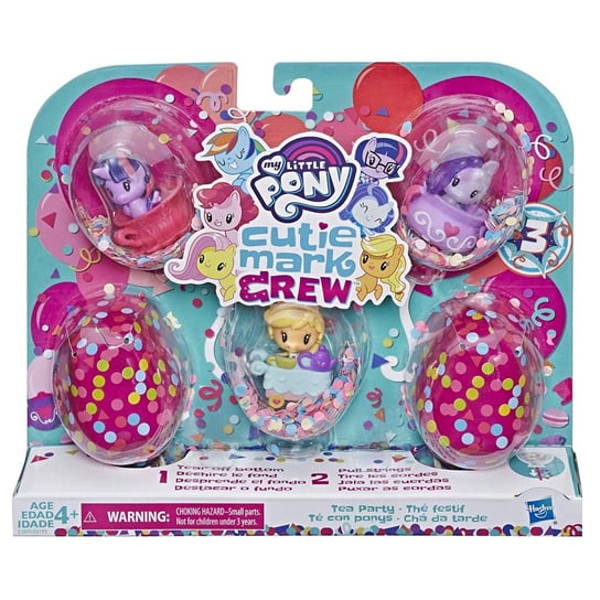 My Little Pony, Cutie Mark Crew, figurki Tea Party, E0193/E3897 Hasbro